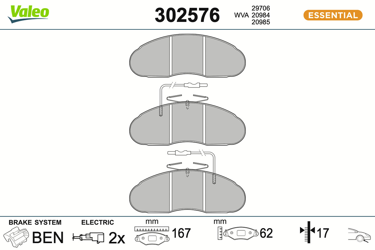 BRAKE PADS FIRST RENAULT TRAFFIC FR